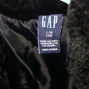 Gap kids furry dress coat